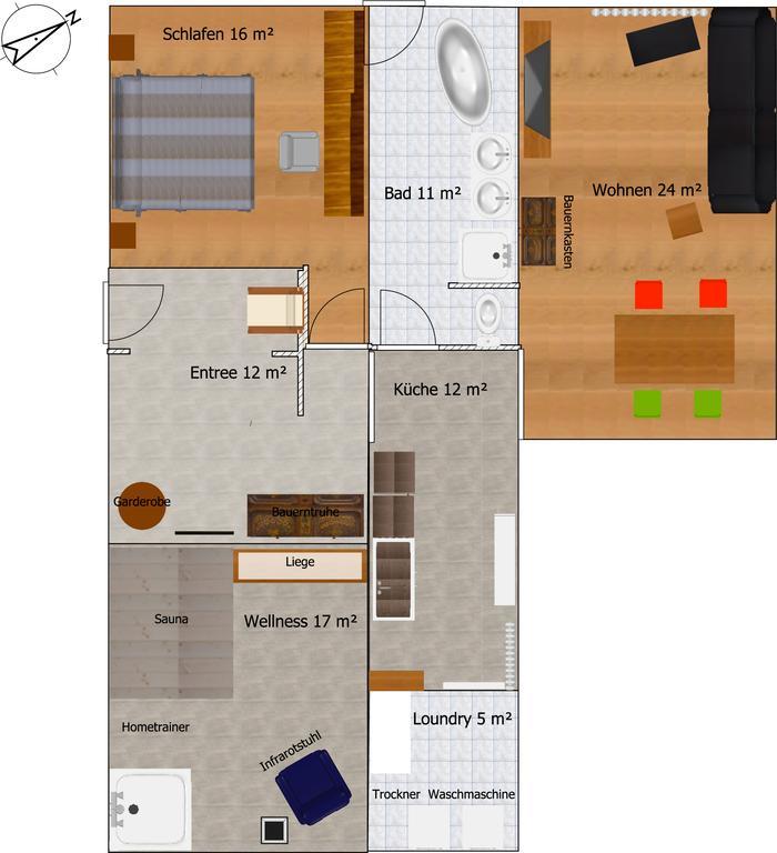 Gerda Wellness Apartment Grinzens Extérieur photo